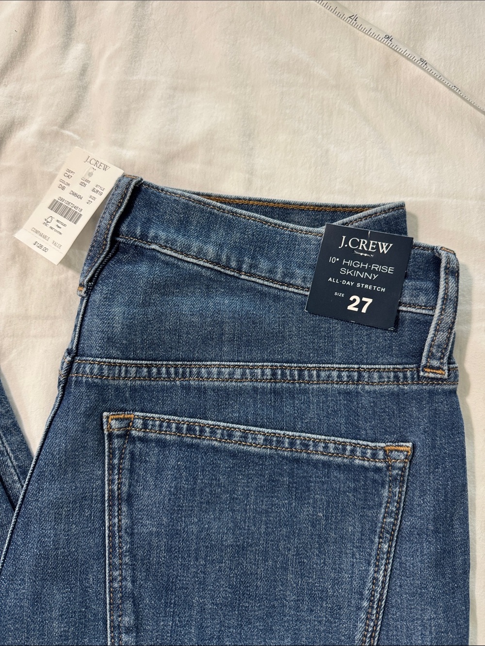 J.Crew 10” High Rise Skinny Jeans